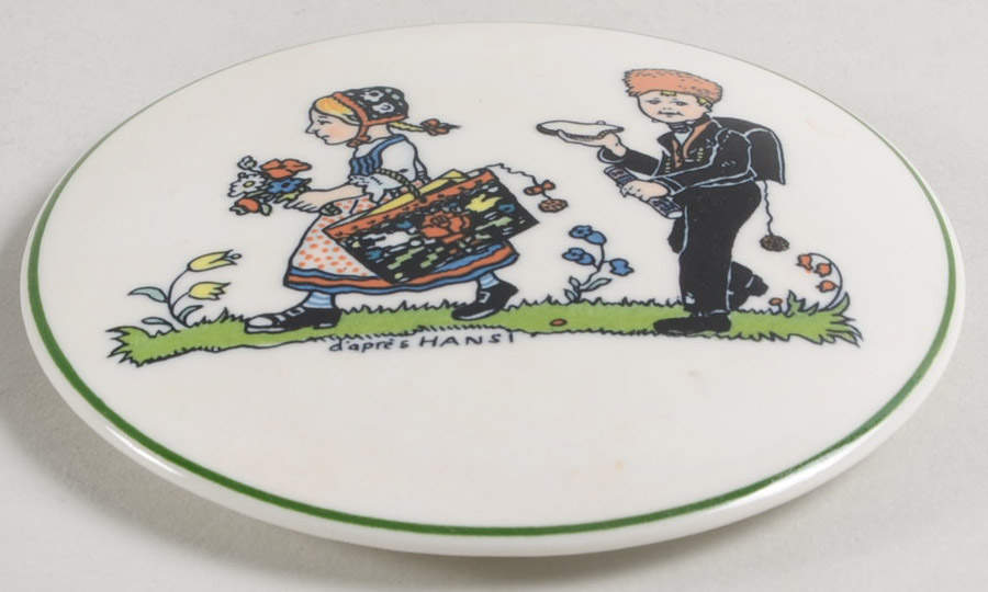 Hansi D'Alsace Lid for 3" Candy Box by Villeroy & Boch-1