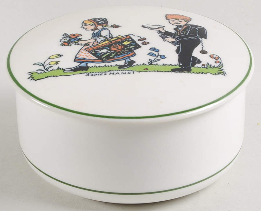 Hansi D'Alsace 3" Candy Box & Lid by Villeroy & Boch-1