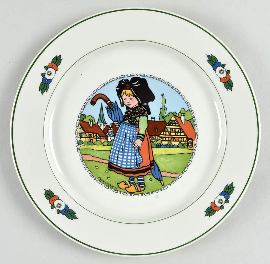 Hansi D'Alsace Luncheon Plate by Villeroy & Boch-1