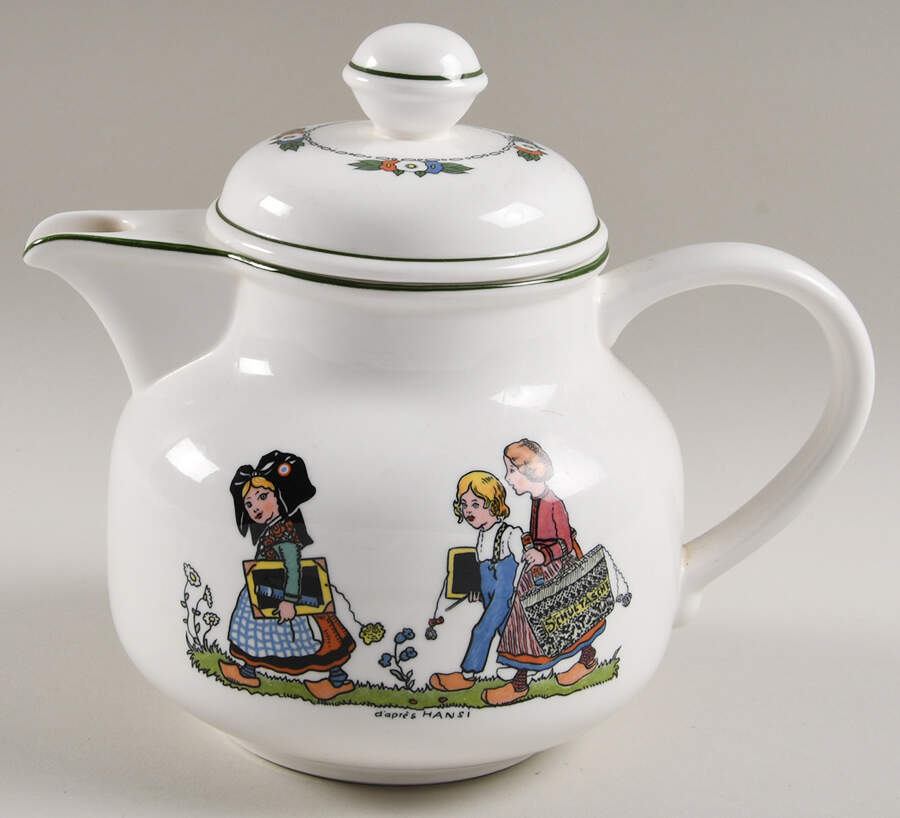 Hansi D'Alsace Teapot & Lid by Villeroy & Boch-1