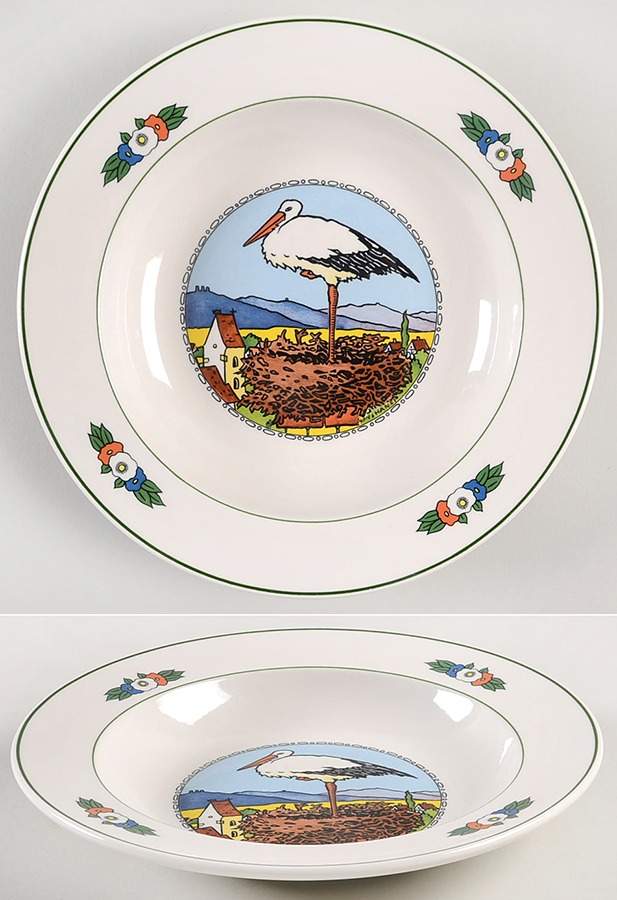 Hansi D'Alsace Rim Soup Bowl by Villeroy & Boch-1