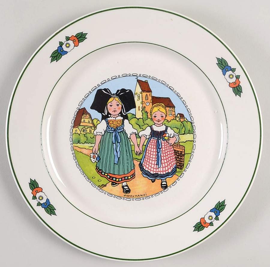 Hansi D'Alsace Luncheon Plate by Villeroy & Boch-1
