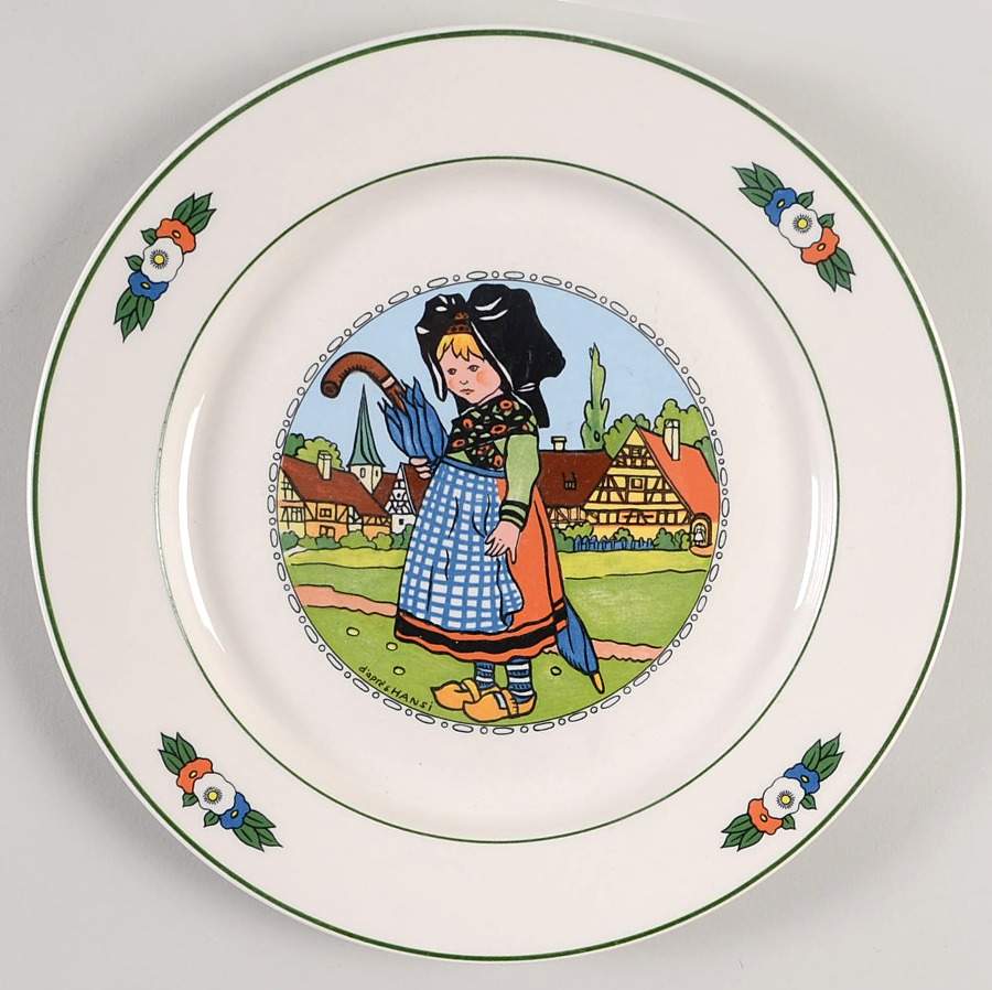 Hansi D'Alsace Luncheon Plate by Villeroy & Boch-1