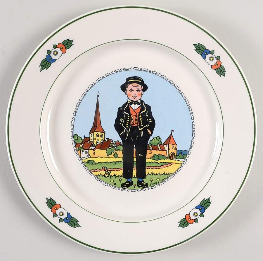 Hansi D'Alsace Luncheon Plate by Villeroy & Boch-1
