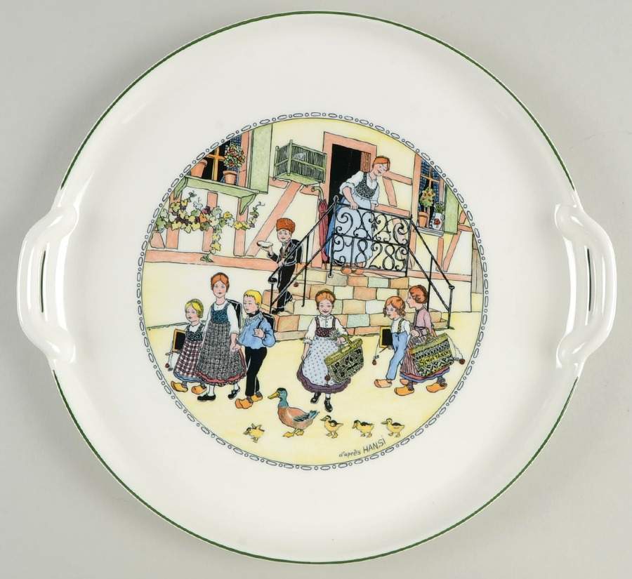 Hansi D'Alsace Handled Cake Plate by Villeroy & Boch-1
