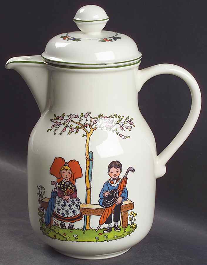 Hansi D'Alsace Coffee Pot & Lid by Villeroy & Boch-1