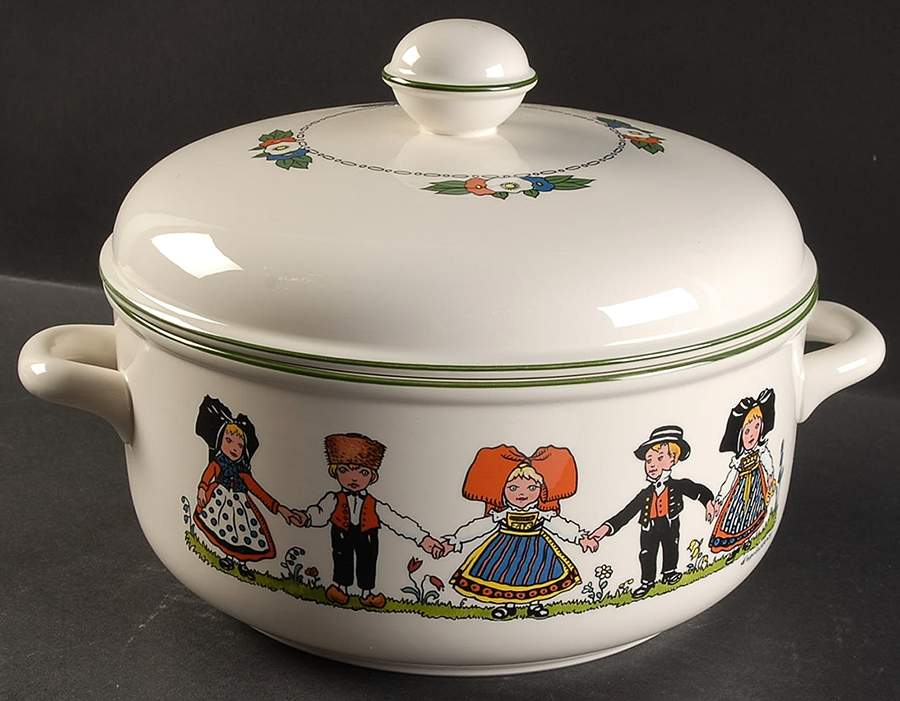Hansi D'Alsace 3 Quart Round Covered Casserole by Villeroy & Boch-1