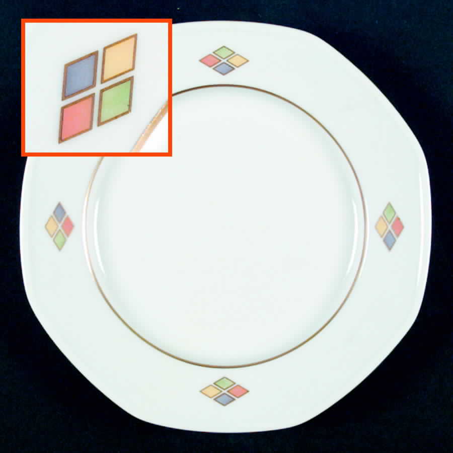 Harlequin Salad Plate by Villeroy & Boch-1