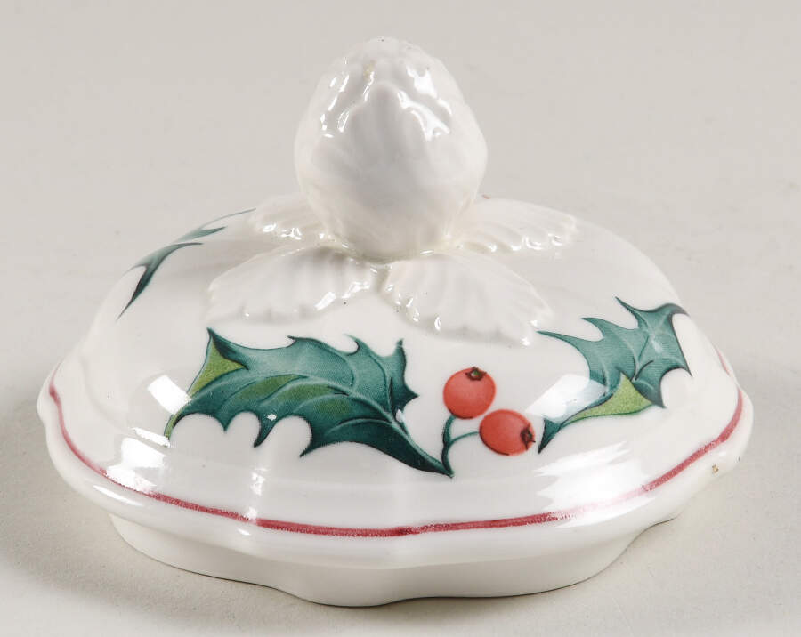 Holly Lid for Sugar Bowl by Villeroy & Boch-1