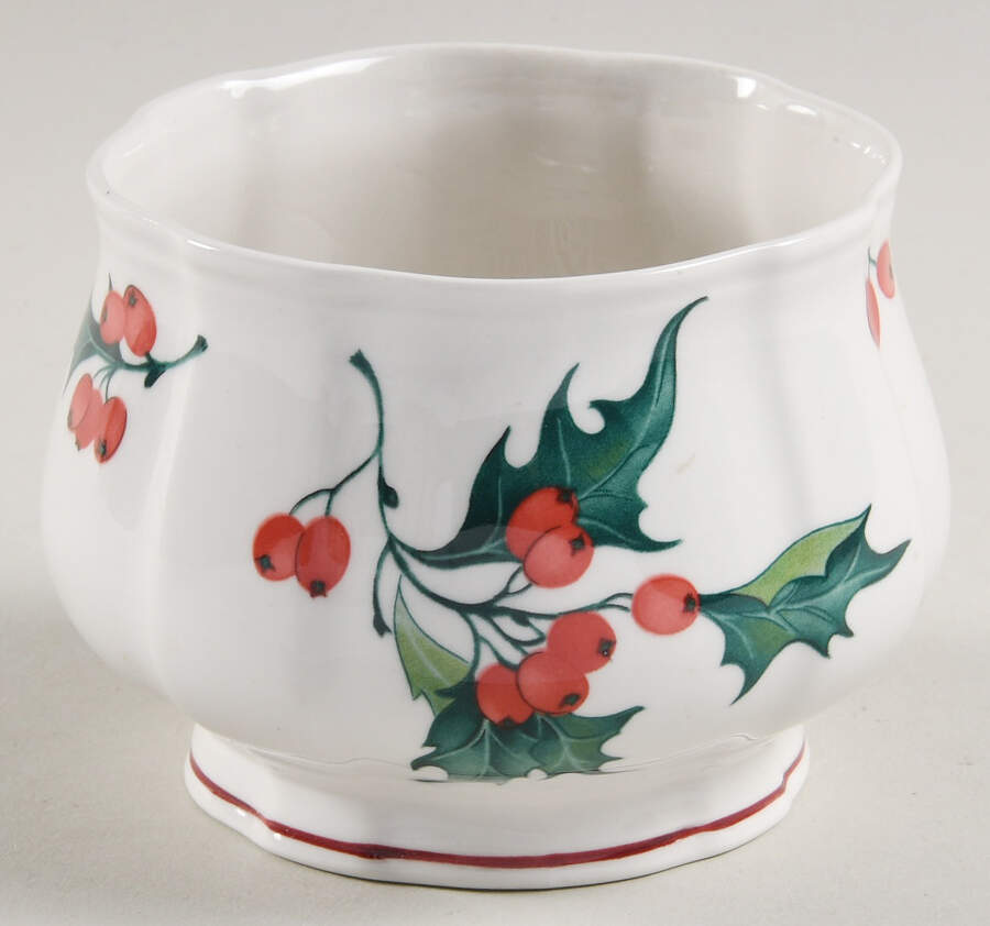 Holly Sugar Bowl No Lid by Villeroy & Boch-1