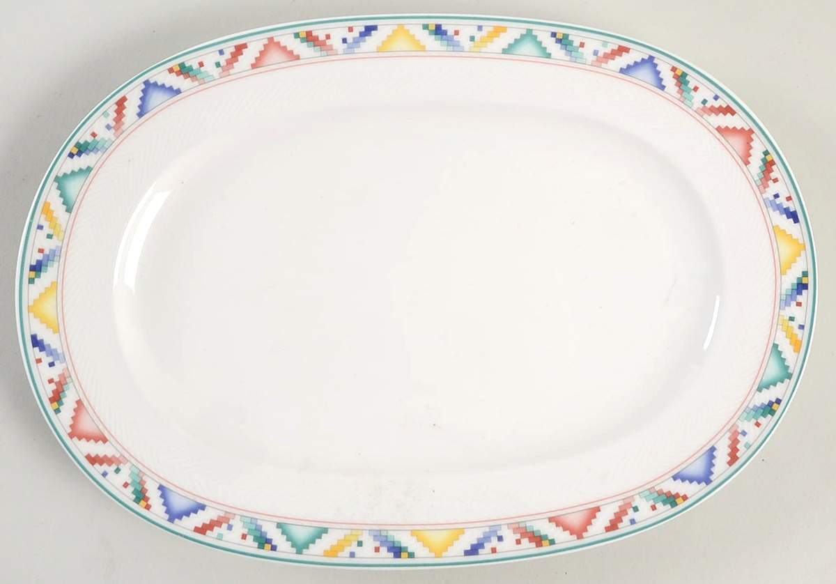 Indian Look 11" Oval Serving Platter by Villeroy & Boch-1