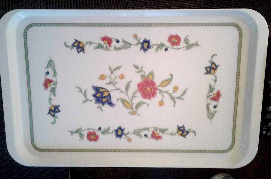 Indian Summer 18" Rectangular Melamine Tray by Villeroy & Boch-1
