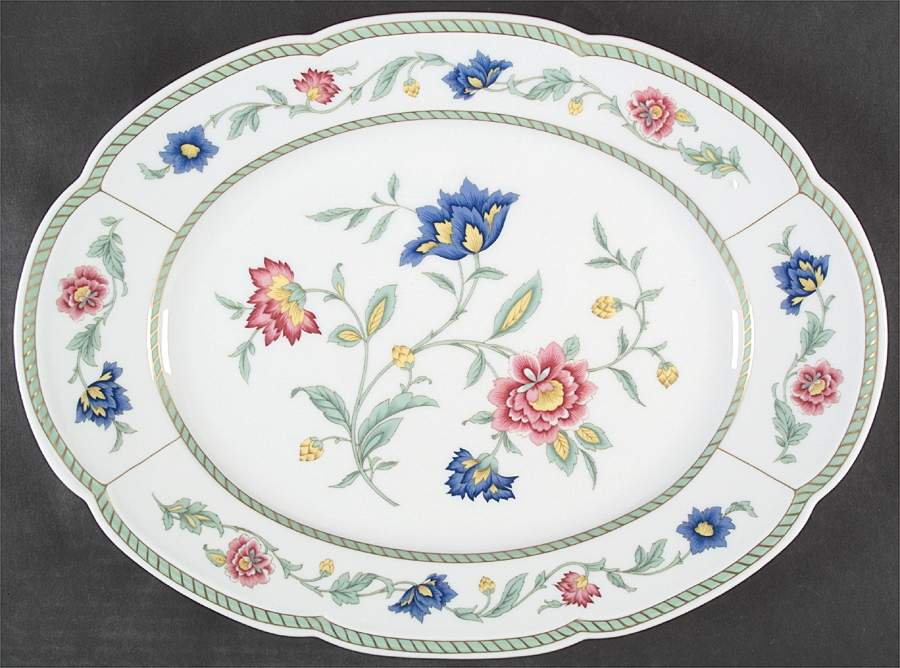 Indian Summer 15" Oval Serving Platter by Villeroy & Boch-1