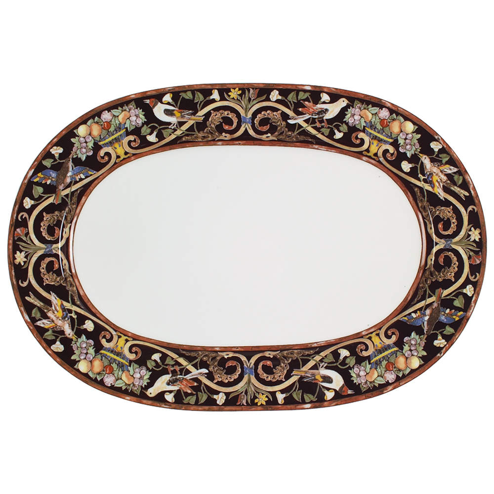 Intarsia 16" Oval Serving Platter by Villeroy & Boch-1