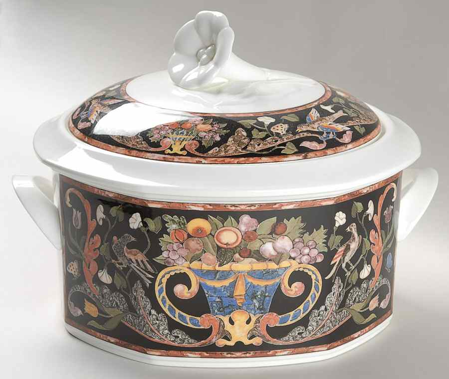 Intarsia Tureen &  Lid by Villeroy & Boch-1