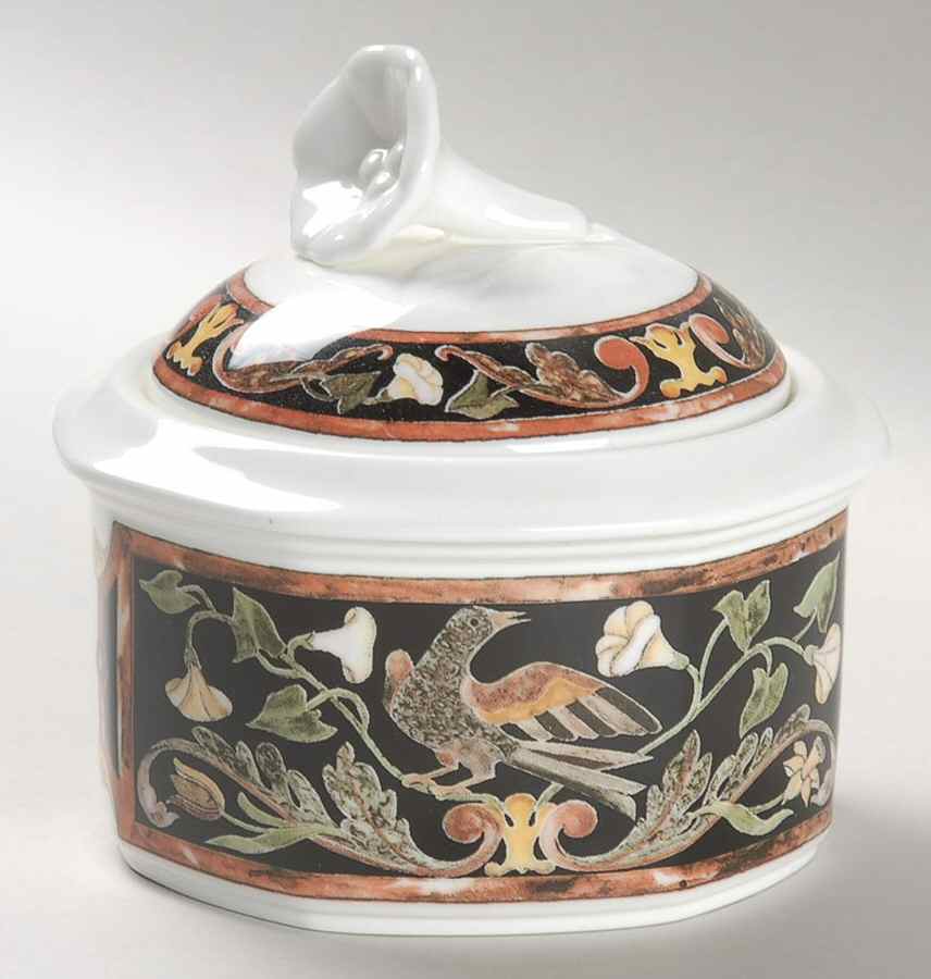 Intarsia Sugar Bowl & Lid by Villeroy & Boch-1