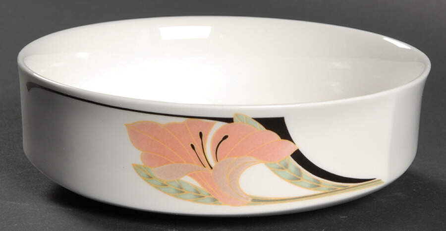 Iris Peach and Black Fruit/Dessert (Sauce) Bowl by Villeroy & Boch-1