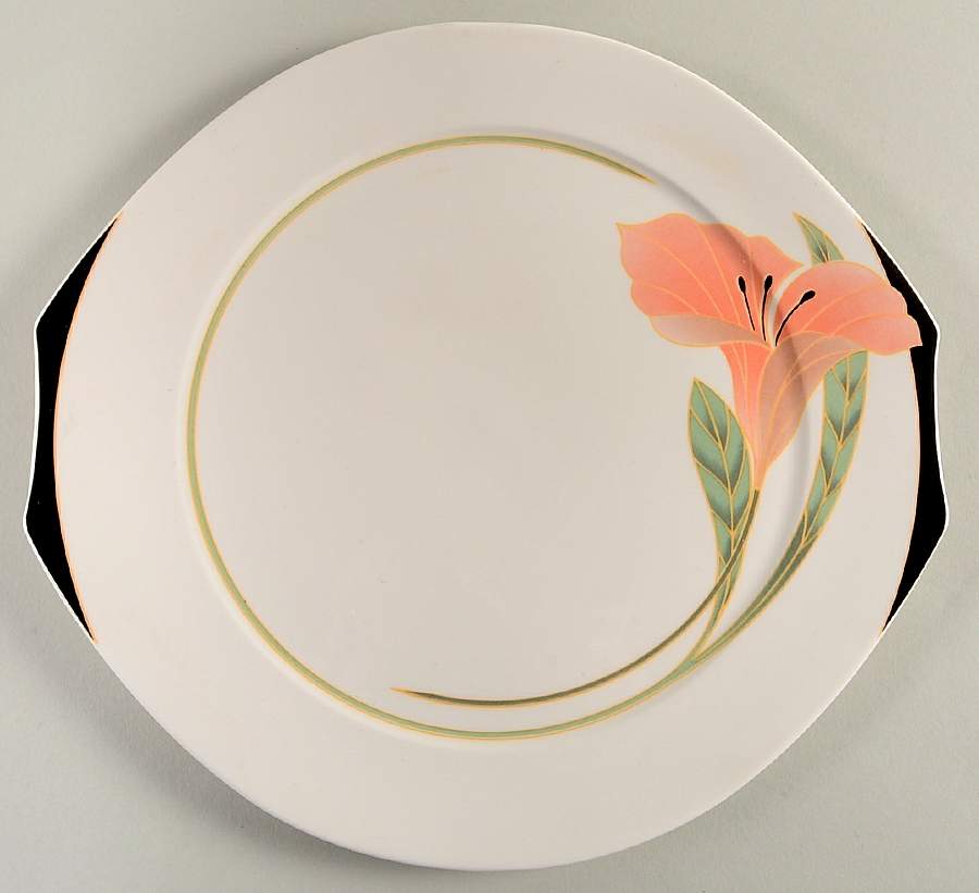 Iris Peach and Black Dinner Plate by Villeroy & Boch-1
