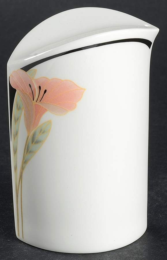 Iris Peach and Black Salt Shaker by Villeroy & Boch-1