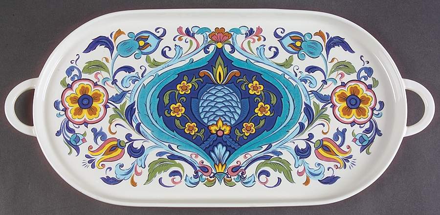 Izmir (Older) 14" Oval Serving Platter by Villeroy & Boch-1