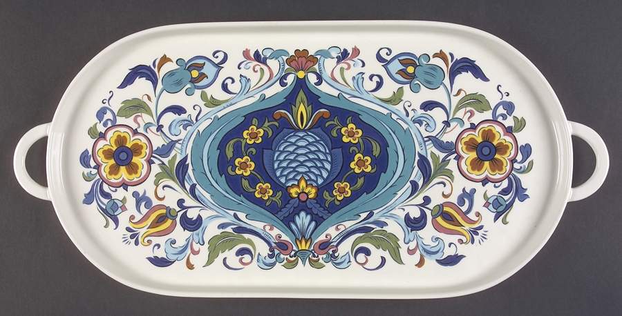 Izmir (Older) 18" Oval Serving Platter by Villeroy & Boch-1