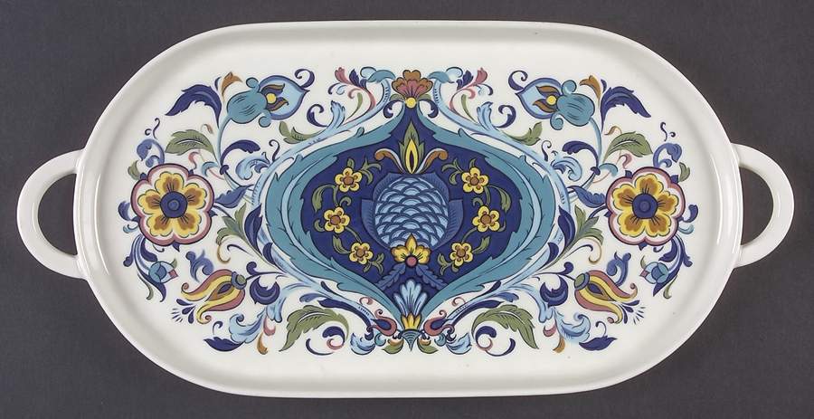 Izmir (Older) 11" Oval Serving Platter by Villeroy & Boch-1