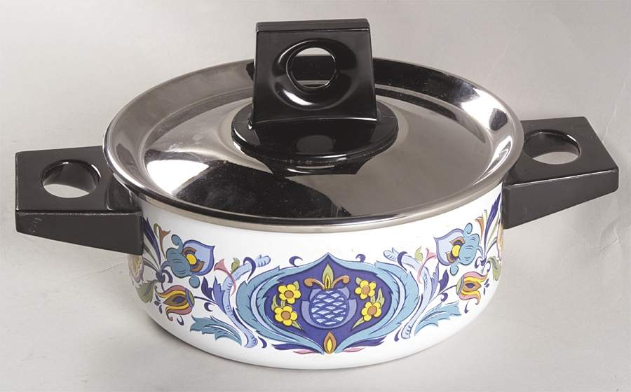 Izmir (Older) 1.25 Quart Metal Covered Casserole by Villeroy & Boch-1