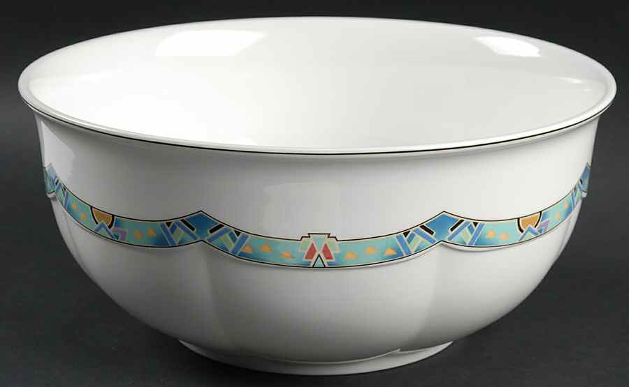 Izmir (Newer) 9" Round Vegetable Bowl by Villeroy & Boch-1
