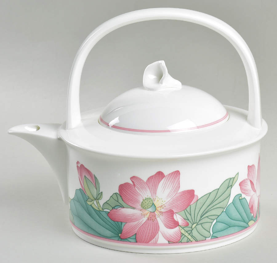 Jade Teapot & Lid by Villeroy & Boch-1