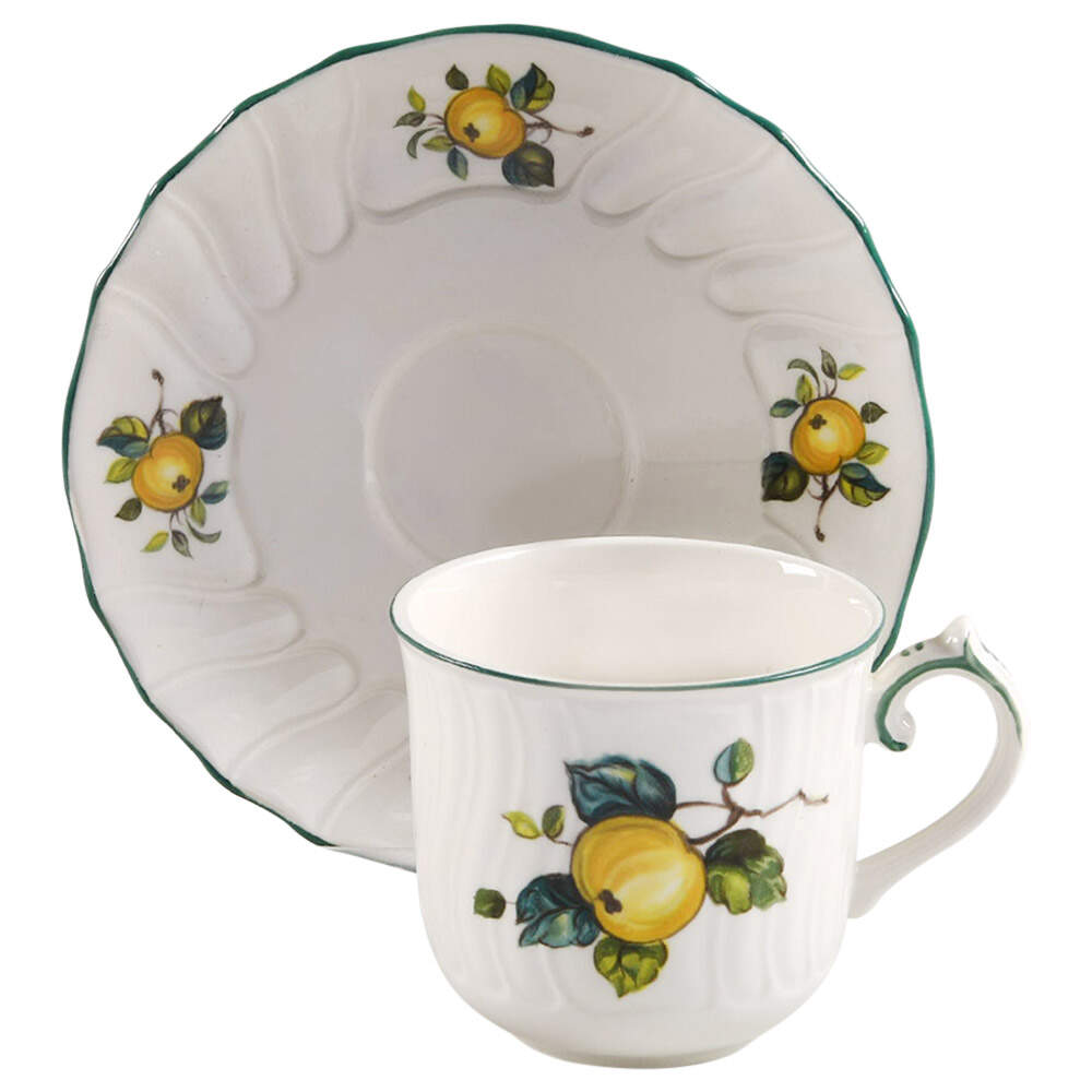 Jamaica Flat Cup & Saucer Set by Villeroy & Boch-1