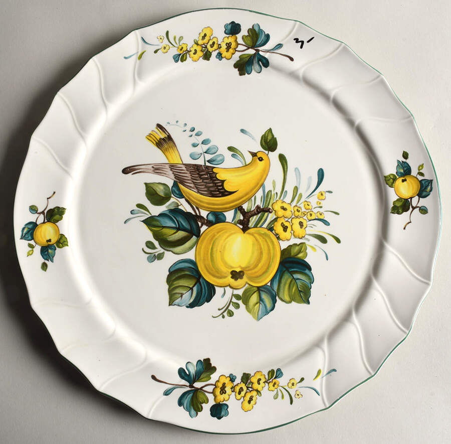 Jamaica 13" Chop Plate (Round Platter) by Villeroy & Boch-1