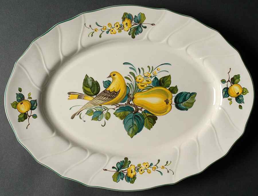 Jamaica 14" Oval Serving Platter by Villeroy & Boch-1