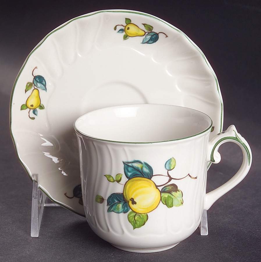 Jamaica Flat Demitasse Cup & Saucer Set by Villeroy & Boch-1