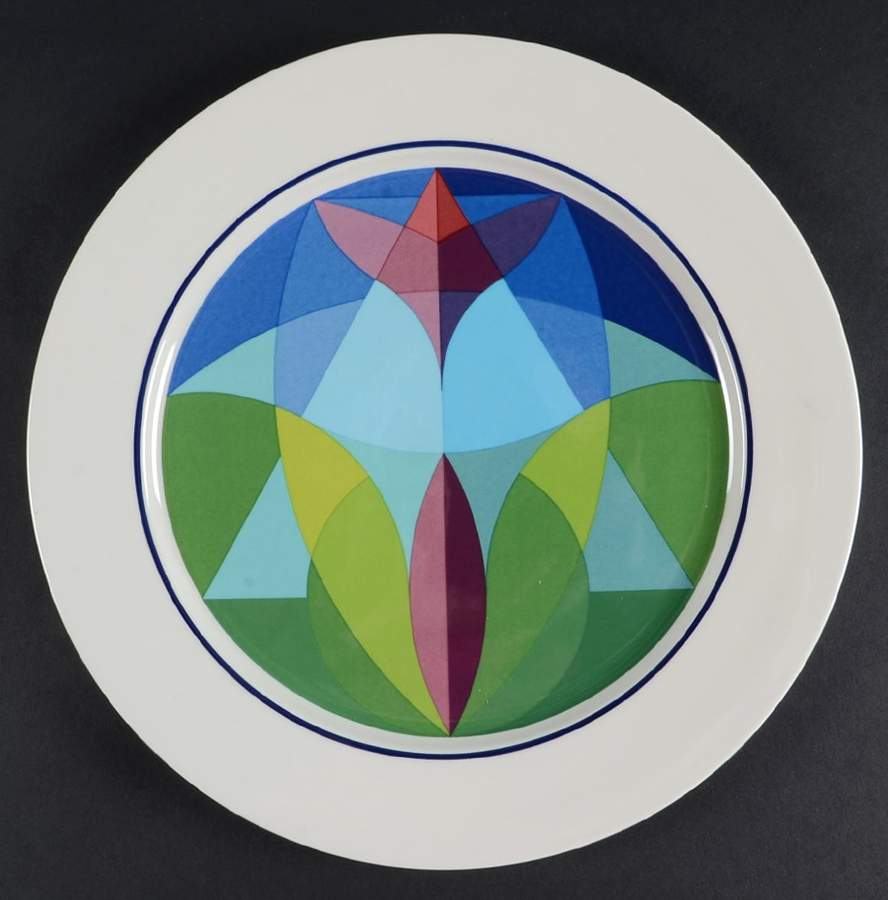 Kaleidoscope 12" Chop Plate (Round Platter) by Villeroy & Boch-1