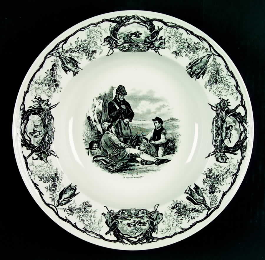 La Chasse Rim Soup Bowl by Villeroy & Boch-1