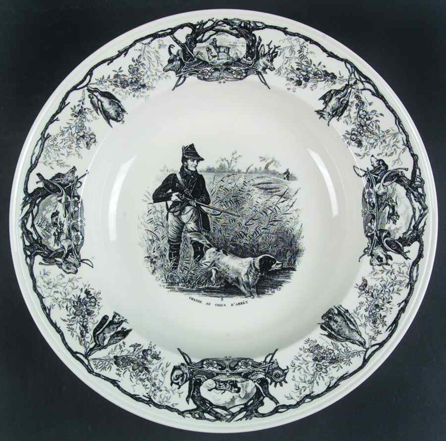 La Chasse Rim Soup Bowl by Villeroy & Boch-1