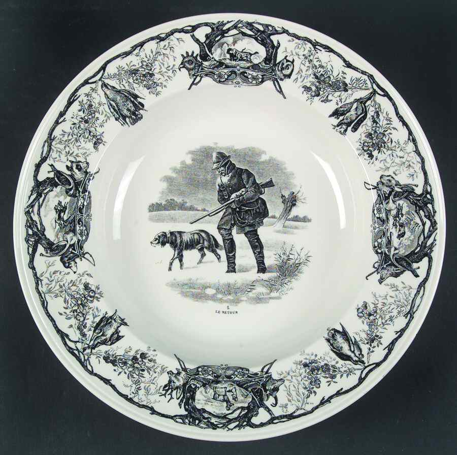 La Chasse Rim Soup Bowl by Villeroy & Boch-1