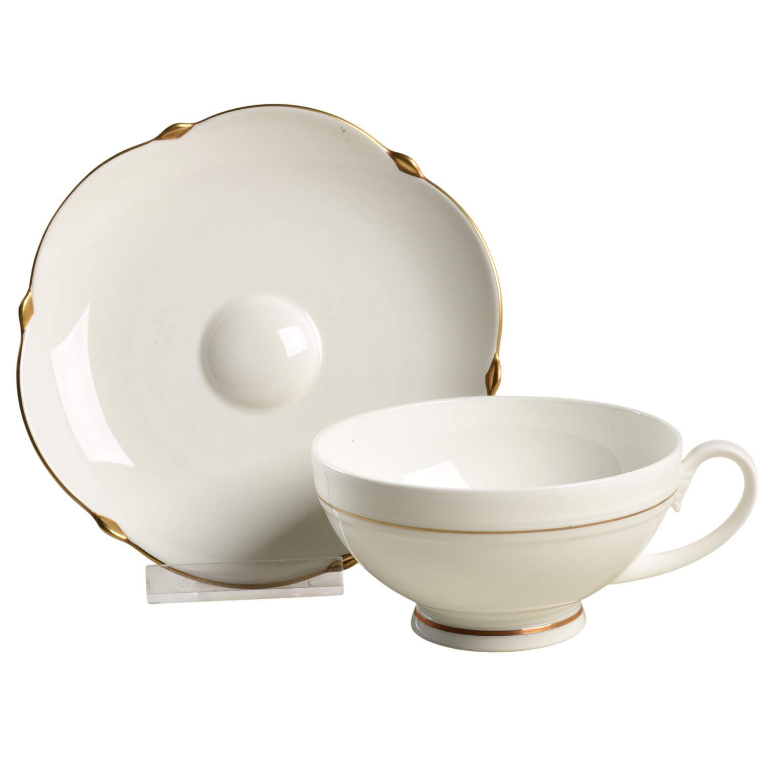 LA ROTONDA Footed Cup & Saucer Set by Villeroy & Boch-1