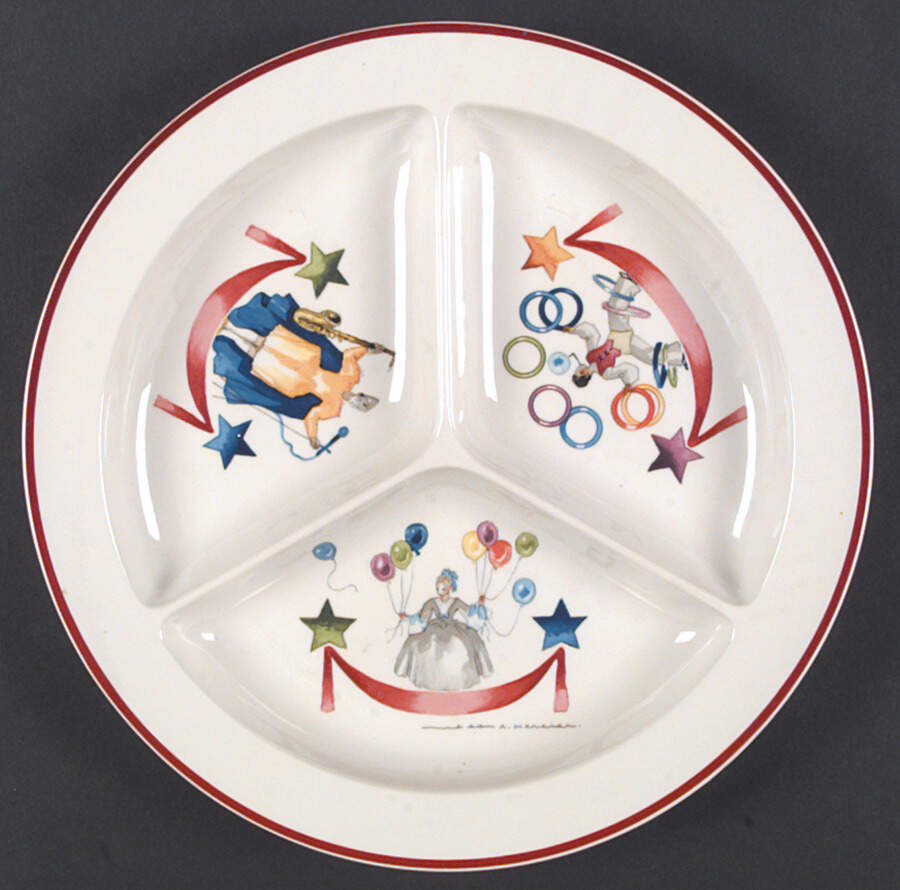 Le Cirque Divided Hors d'Oevre Dish by Villeroy & Boch-1