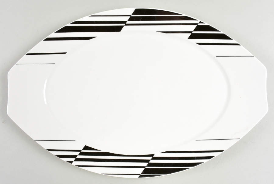 Linea 16" Oval Serving Platter by Villeroy & Boch-1
