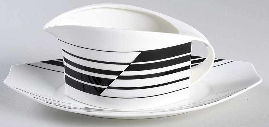 Linea Gravy Boat & Underplate by Villeroy & Boch-1