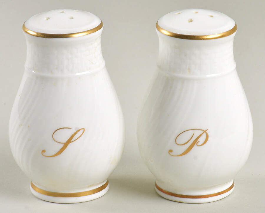 Louisenburg Gold Salt & Pepper Set by Villeroy & Boch-1