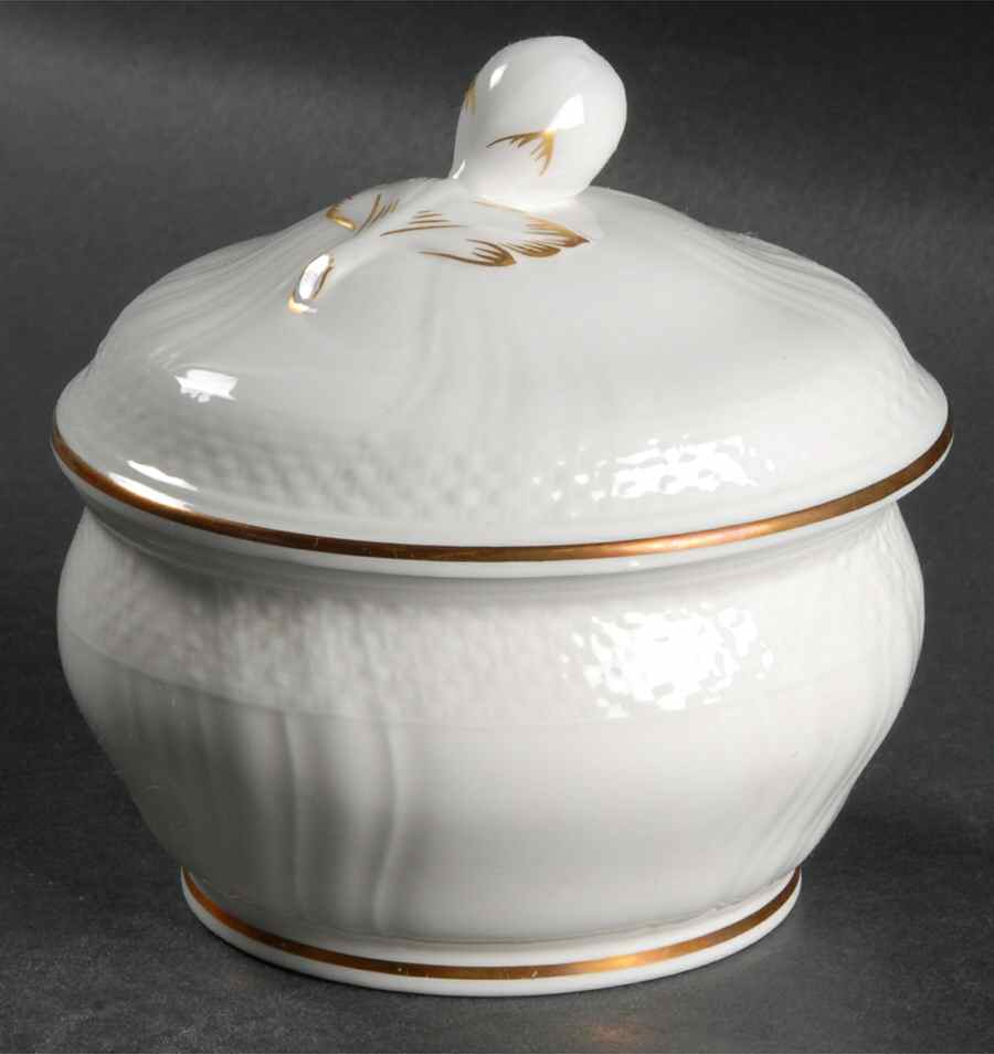 Louisenburg Gold Sugar Bowl & Lid by Villeroy & Boch-1