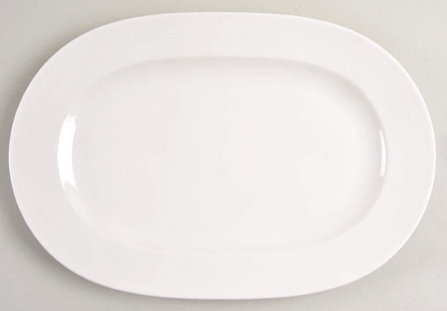Look 13" Oval Serving Platter by Villeroy & Boch-1