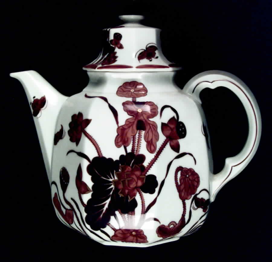 Lotosblute Gold Teapot & Lid by Villeroy & Boch-1