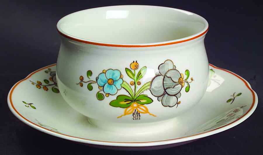 Louisiana Gravy Boat with Attached Underplate by Villeroy & Boch-1