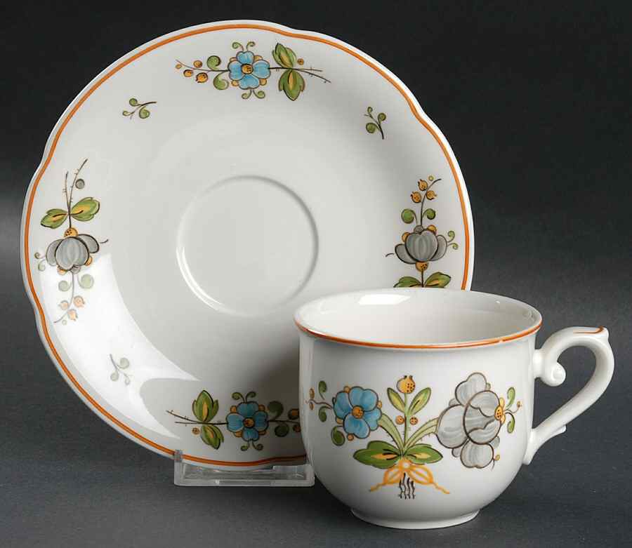 Louisiana Footed Cup & Saucer Set by Villeroy & Boch-1