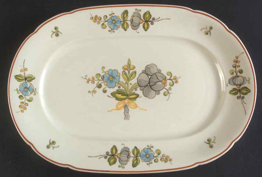 Louisiana 15" Oval Serving Platter by Villeroy & Boch-1