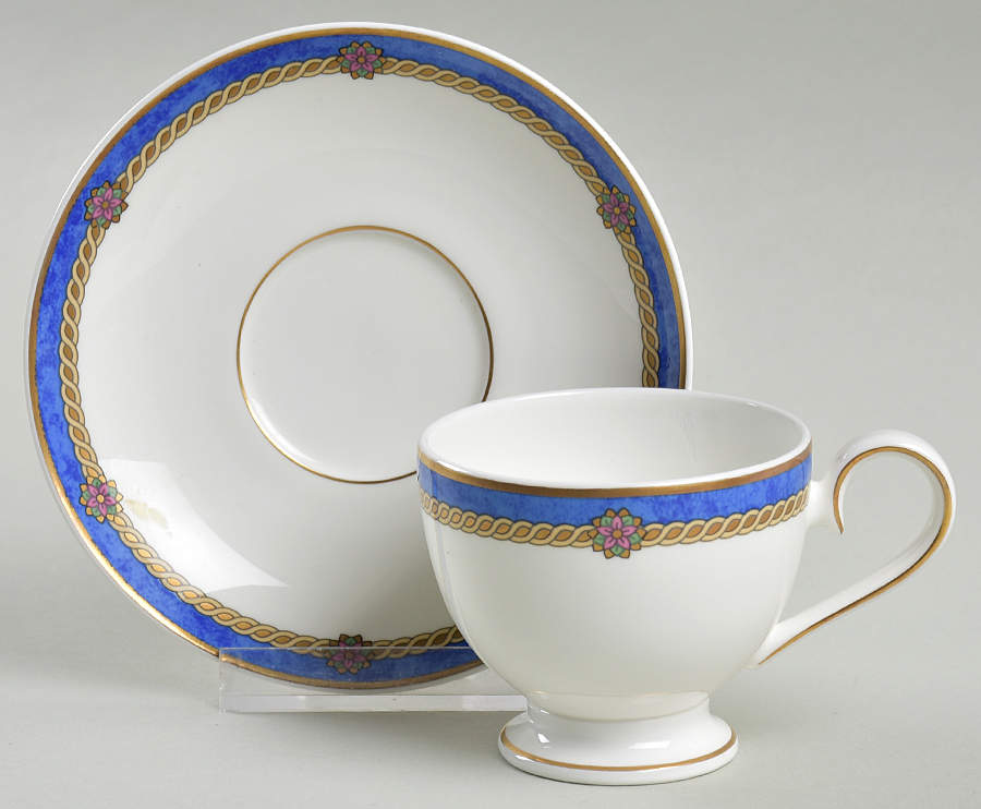 Louisiana Footed Demitasse Cup & Saucer Set by Villeroy & Boch-1