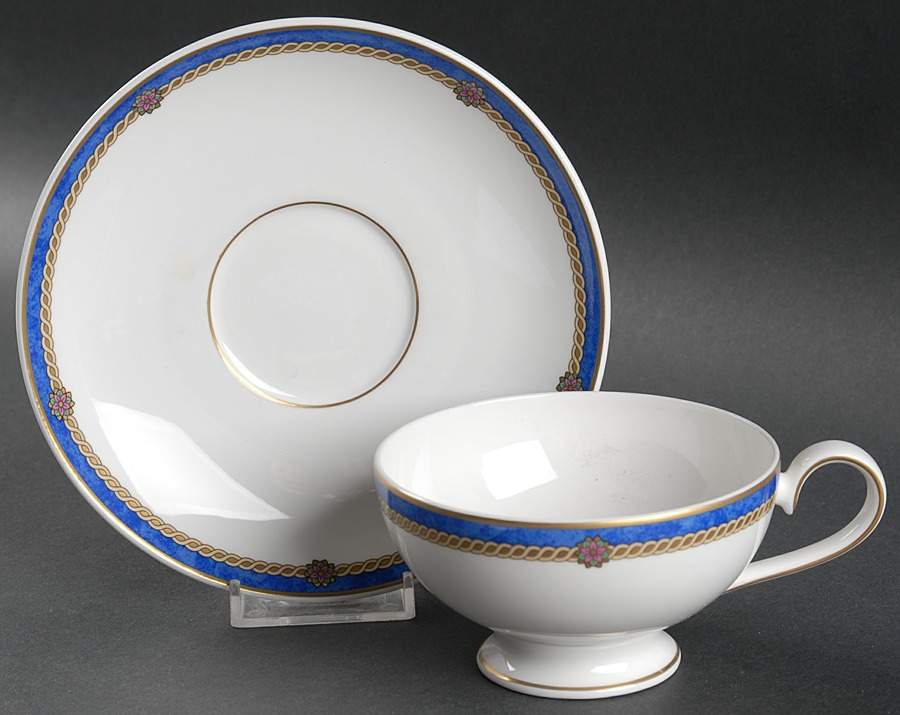 Louisiana Footed Cup & Saucer Set by Villeroy & Boch-1